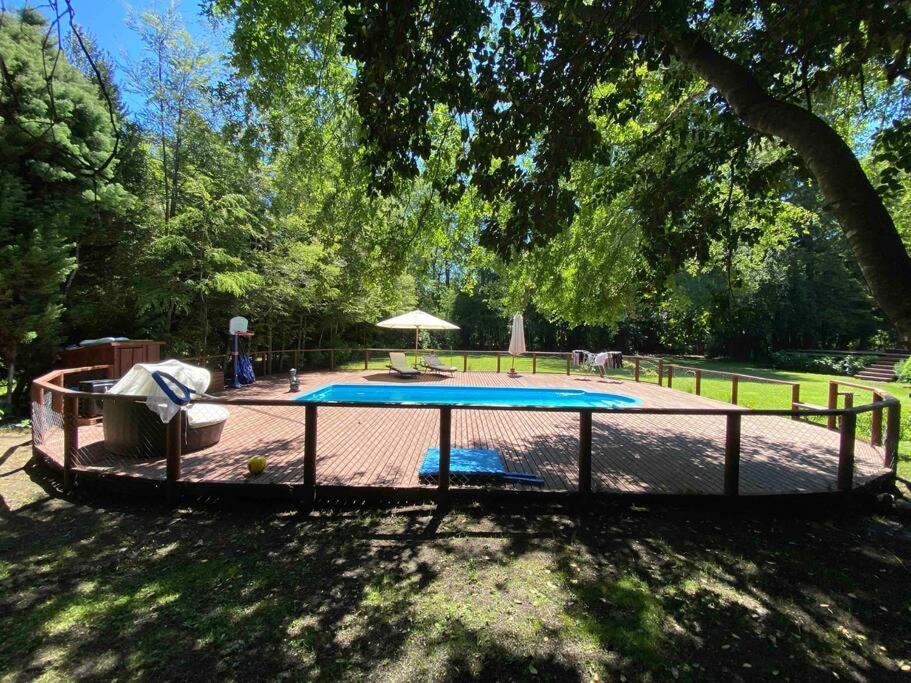 Acogedora Cabana Al Borde Del Rio Claro Villa Pucon Exterior photo